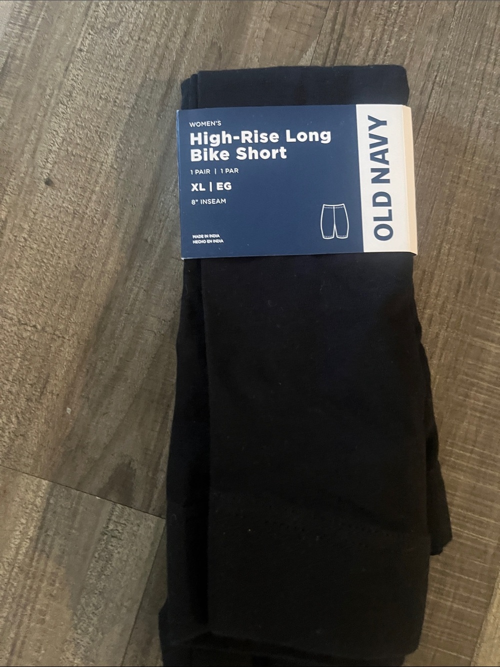 Old Navy Black Women’s High-Rise Long Bike Shorts